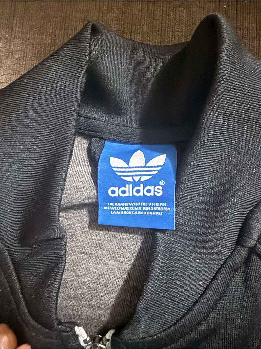 adidas Black and white classic jacket and pants